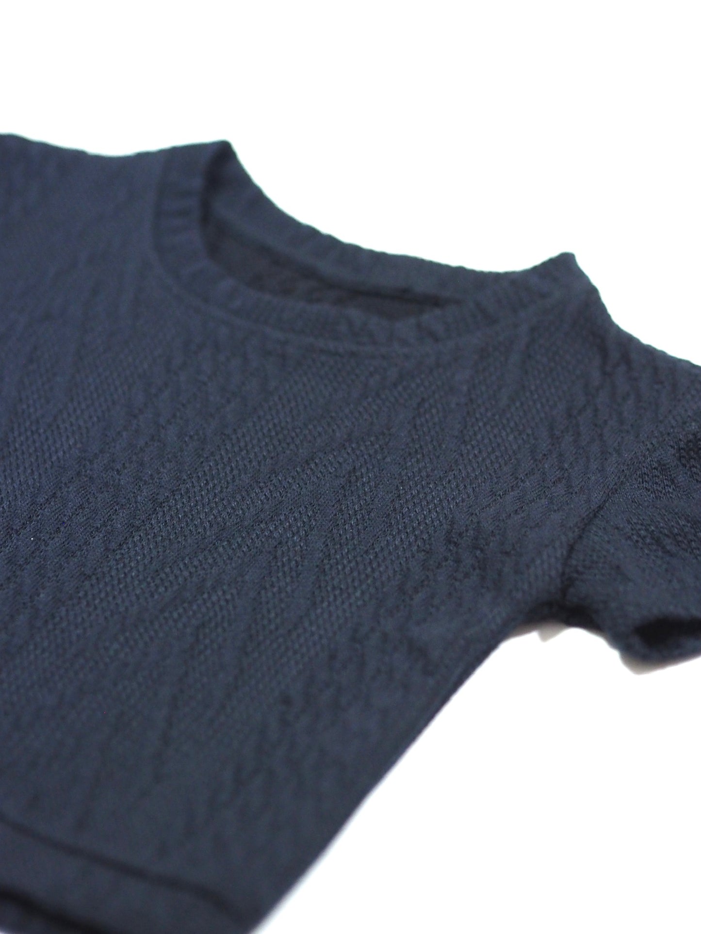 Navy Blue Cable Knit Top, BuyBack